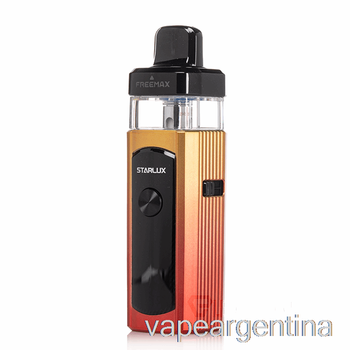 Freemax Starlux 40w Pod System Vaporizador Rojo Dorado Descartable